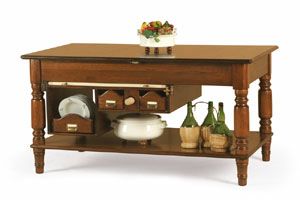 Art. 479, Extendable kitchen island table