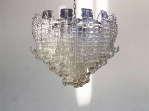 FELCI, Dco chandelier, in transparent crystal