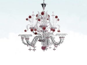 NOA, Refined chandelier in the classic Venetian Rezzonico style