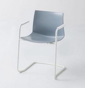 Kanvas 2 CTLS, Chromed chair with armrests