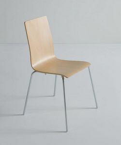 Lil, Ergonomic wooden chair