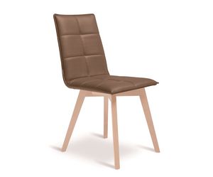 Iris-W, Chair with refined stitching
