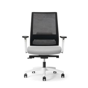 Logica White 01, White office chair