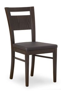 Lory, Chair with comfortable padded seat