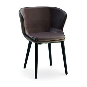 Baxi PTW, Padded armchair with wooden structure