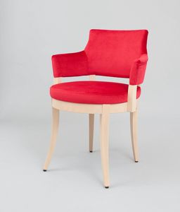 C42, Padded armchair with round seat