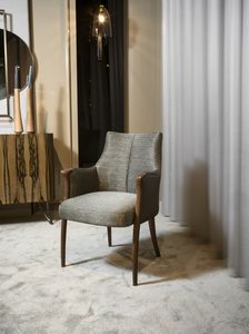 DEMETRA small armchair GEA Collection, Comfortable upholstered small armchair