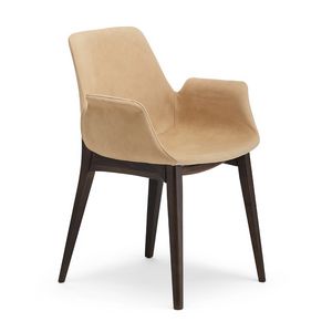 Isabel br, Chair with armrests, with great comfort