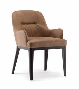 LOTUS ARMCHAIR 063 PO, Armchair ideal for contract use