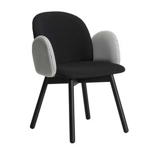 Takara PO W, Padded beech frame armchair