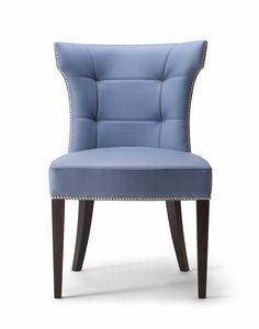 DEVON SIDE CHAIR 049 SA, Upholstered chair with a refined design