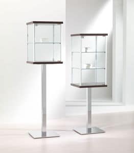 ALLdesign 2/PF - 3/PF, Glass showcase, display cabinets, Contemporary showcase Stores, Home, Exhibitions