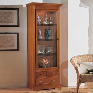 Berna BERNA2095, Display cabinet with cut glass and internal spotlight