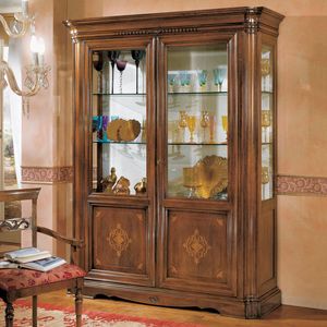 I Dogi di Venezia DOGI-E604, 2-door inlaid display cabinet