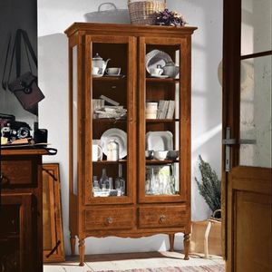 Il Mobile Classico - Infinito LV952-A, Showcase with 2 doors and 2 drawers with glass sides