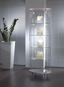 Top Line 3 203/OP, Glass showcase, for shops and living rooms