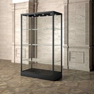 Museum MU/120FC, Display showcase with glass shelves