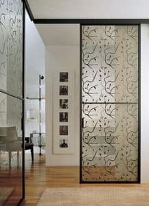 p100 buenos aires, Sliding glass door for masonry, aluminum frame