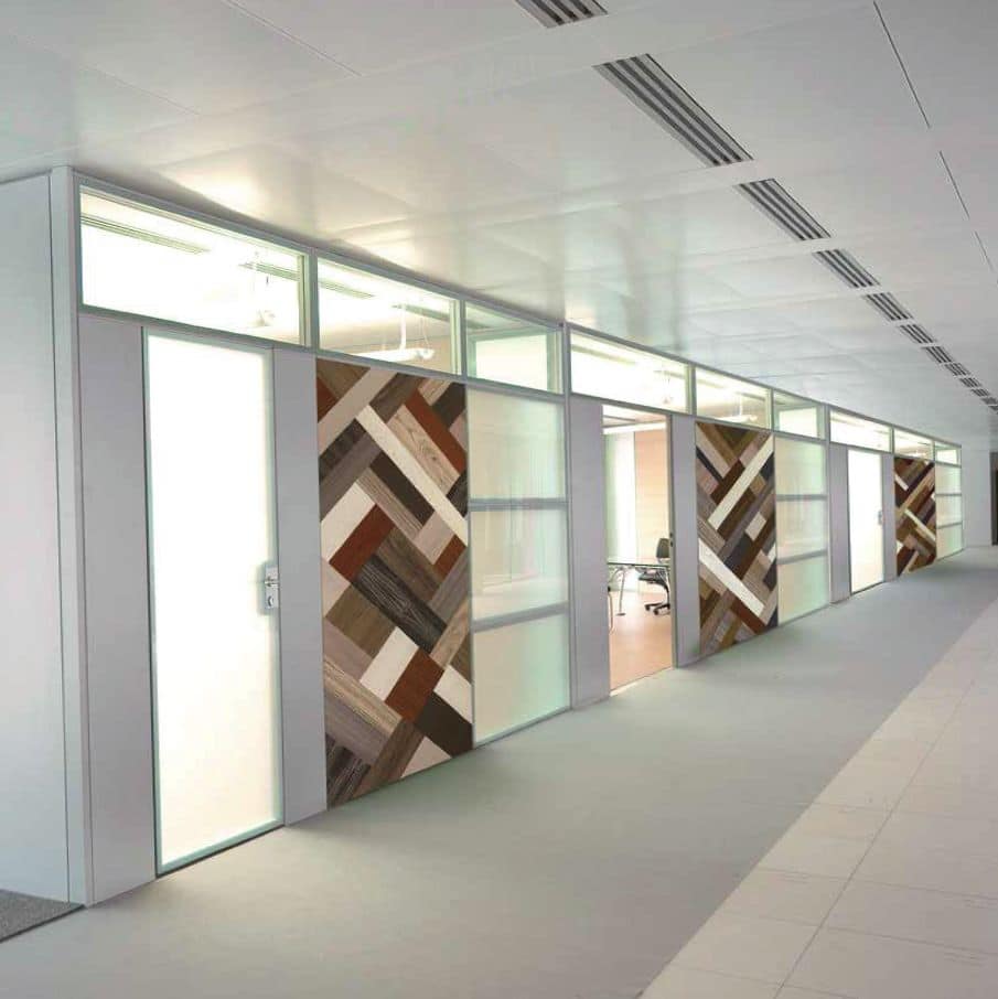 Design doors for partition walls, clean lines | IDFdesign