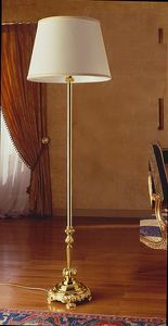 Charlne FL-01 G, Floor lamp in cast brass and bronze