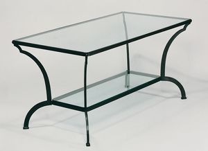 ARCHI GF4013TA, Outdoor table, in steel and glass