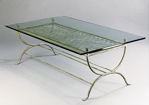 ROMBI GF4002CT, Rectangular outdoor steel table