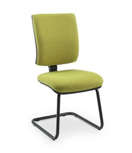 UF 334 / S, Visitor chair for waiting areas, square-shaped