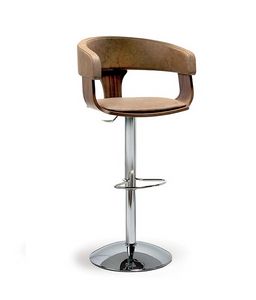 CG 83912 SG, Enveloping stool, adjustable in height