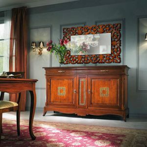 Anthologia ANTO670-T, Sideboard with 2 doors and 3 drawers with perforated panel