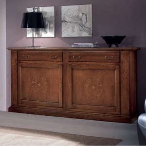 Anthologia ANTO860, Sideboard with inlay, 2 doors and 2 drawers