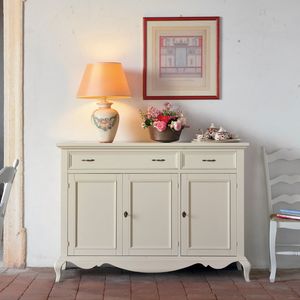 Casa Shabby Chic SHABBY1505, Shabby chic style 3-door sideboard