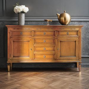 Glamour GLAMO830, Classic 2-door sideboard with 6 drawers