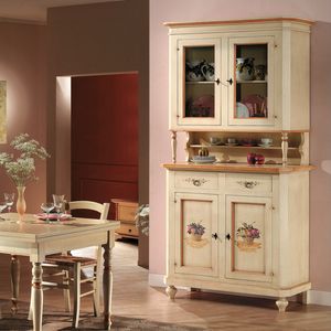 Il Mobile Classico - Infinito LV1307-A, Lacquered and decorated sideboard and display cabinet