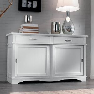 La Maison MAISON897T, Country sideboard with 2 sliding doors and 2 drawers