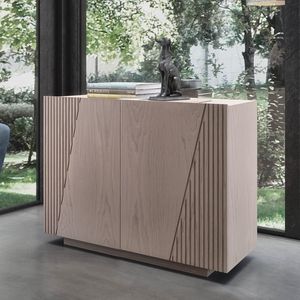 Nova NOVA1335TE, Modern sideboard with 2 doors, in wood