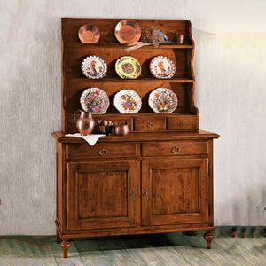 Il Mobile Classico - Infinito LV516-517, Sideboard with plate rack, 2 doors