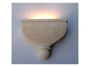 Catleia, Wall lamp, made of stone