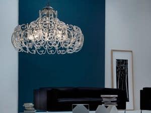 Gemini chandelier, Pendant lamp with 9 lights for Modern bedrooms