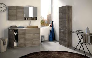 LAVANDERIA 01, Wooden laundry cabinet