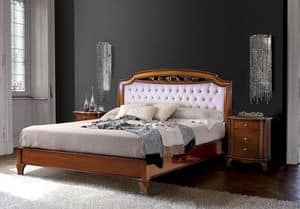 Anna bed, Double bed, capitonn headboard, handcrafted
