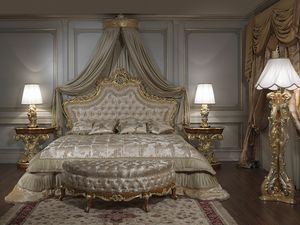 Art. 2001/K bed, Baroque style bed