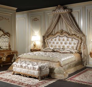 Art. 2013/K bed, Louis XV style bed