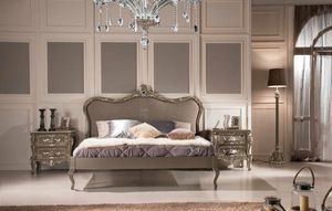 Art. 810, Classic double bed with headboard