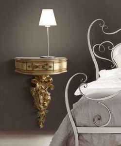 Art. 779, Wall-hung bedside table, classic style