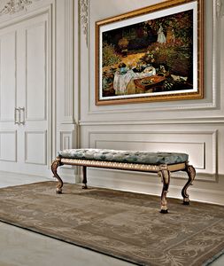 Art. 800/B, Padded classic bench