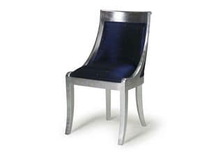 Art.534 chair, Classic style chair for dining room