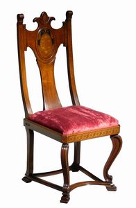 Fetovaia ME.0979, '500 Florentine walnut chair