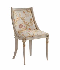 Sedia 4208, Classic style dining chair, carved