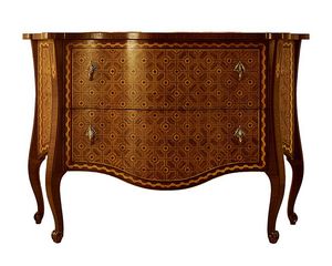 Abbiati RA.0758, 18th-century-style italian rosewood chest of drawers
