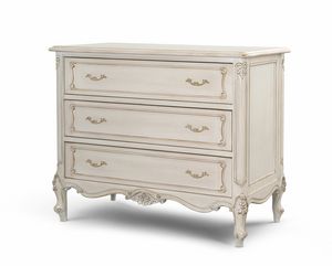 Com 3362, Classic style dresser in lacquered finish
